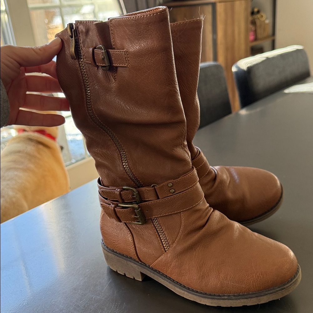 Dream Pairs Kids Brown Boots